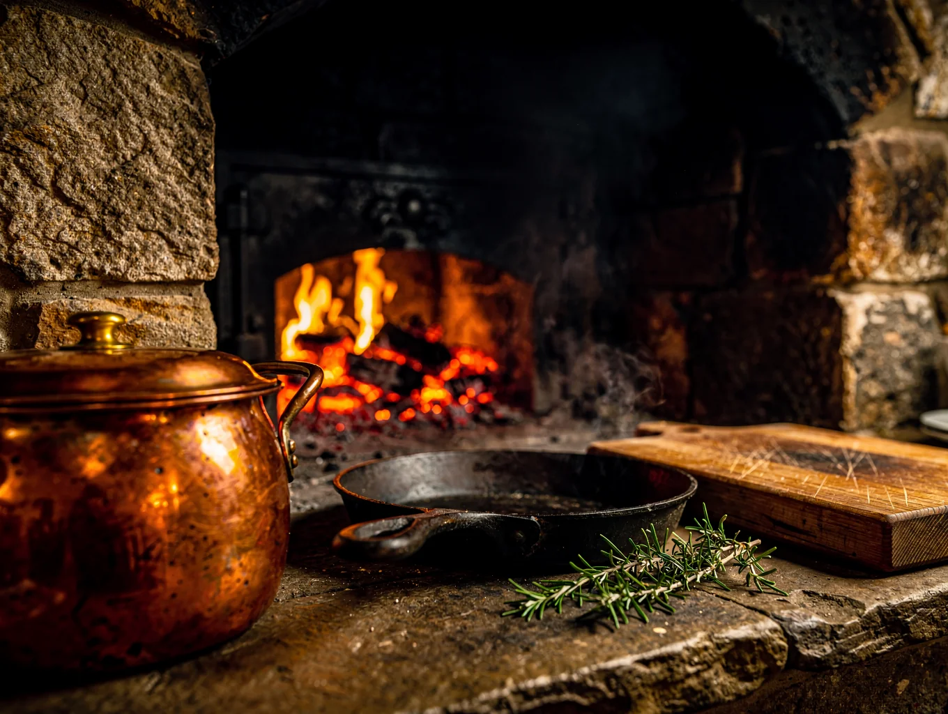 Wood-Fired Hearth
